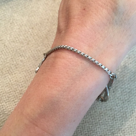 Vintage Men’s Sterling Tie Bar/Clip Initials E & G - Picture 7 of 8